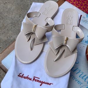 Salvatore Ferragamo Jelly Slippers